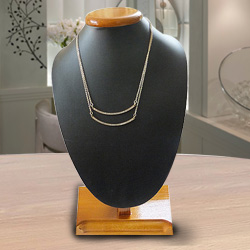Astonishing Rhinestone Boat Necklace from The Hous...