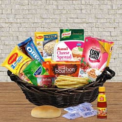 Alluring Gourmet Food Gift Basket...