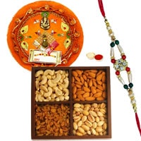 Auspicious Celebration Special Rakhi, Pooja Thali ...