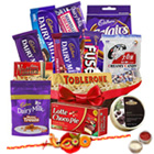 Appetite’s Fun Chocolate Assortment with One Rakhi and Roli Tilak Chawal Appetite’s Fun Chocolate Assortment with One Rakhi and Roli Tilak Chawal