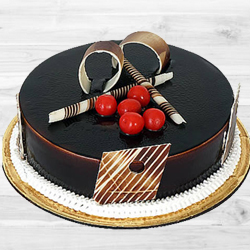 Tasty delicious dark Chocolate Truffle Cake Tasty delicious dark Chocolate Truffle Cake