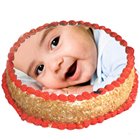 Indulgence-of-Imagination 1 Kg Butterscotch Photo Cake Indulgence-of-Imagination 1 Kg Butterscotch Photo Cake