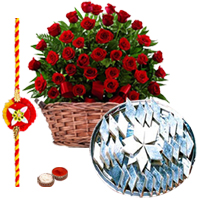 Holy Tie of Rakhi with Attractive Gifts Holy Tie of Rakhi with Attractive Gifts