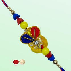 Mesmerizing Rakhi with Affectionate Love Mesmerizing Rakhi with Affectionate Love