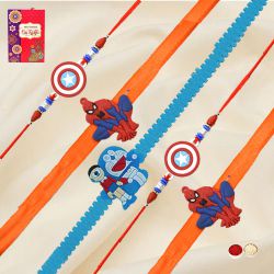 Auspicious Five Rakhis for Children Auspicious Five Rakhis for Children