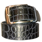 Black Geuinie Leather Casual Belt for Men from Longhorn Black Geuinie Leather Casual Belt for Men from Longhorn