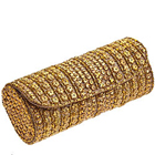 Amazing Golden Leather Evening Clutch Bag for Ladies from Spice Art Amazing Golden Leather Evening Clutch Bag for Ladies from Spice Art