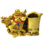 Worthy Laughing Buddha Pen Stand Worthy Laughing Buddha Pen Stand