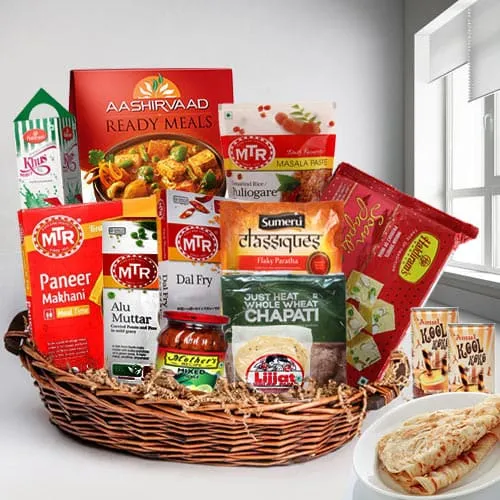 Family Festive Ready to Eat North Indian Lunch Gift Hamper