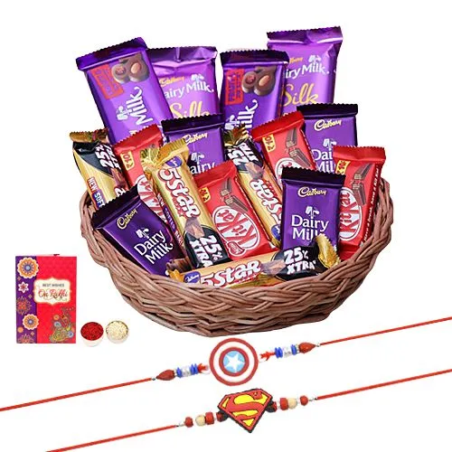 Fabulous Rakhi Chocolate Treat for Kids