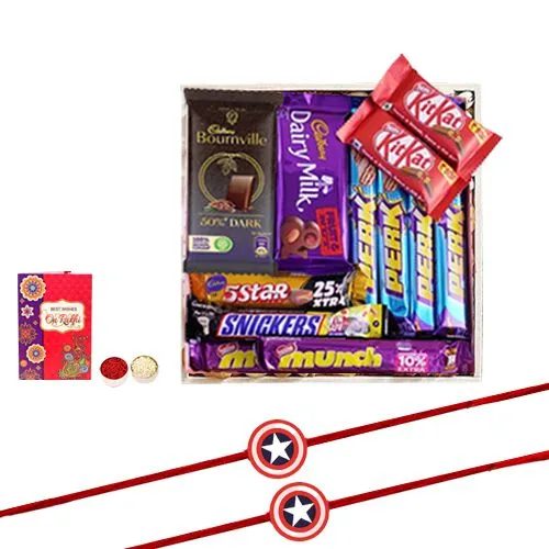 Kids Avenger Rakhi n Choco Mania