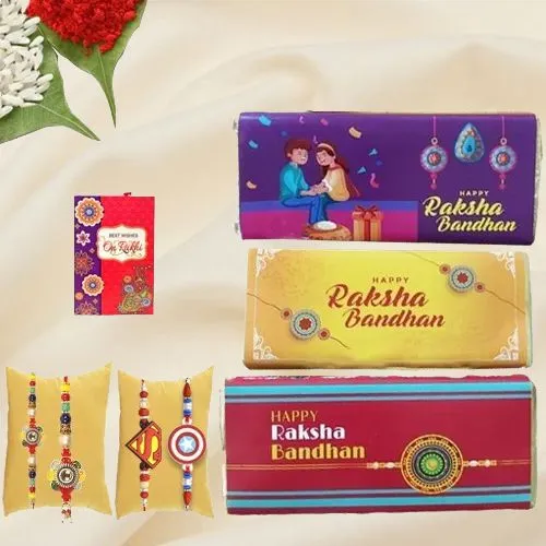 Personalized Pack of Love for Bhai Bhbahi n Kids