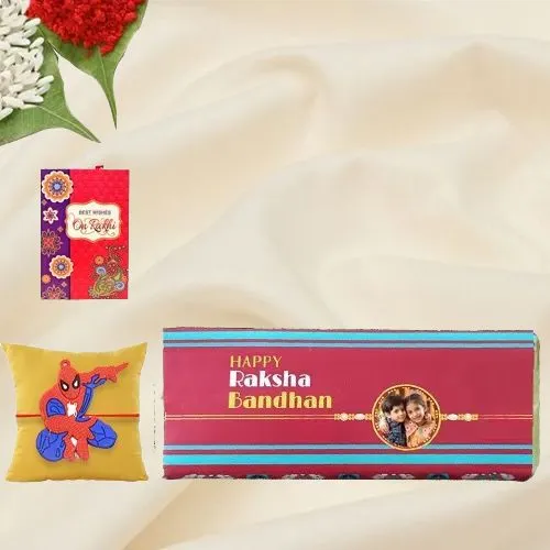 Personalized Sweetness Infused Rakhi Gift