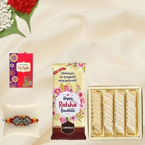 Personalized Chocolate Rush with Premium Rakhi