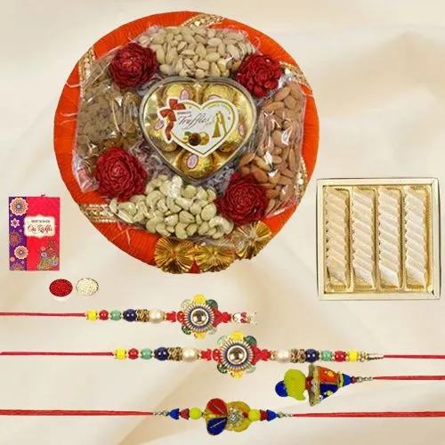 Dry fruits Splurge N Couple Rakhi