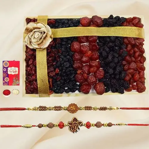 Auspicious Rakhi Dry Fruits Medley