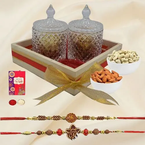 Duo Rakhi Carnival Dry Fruits