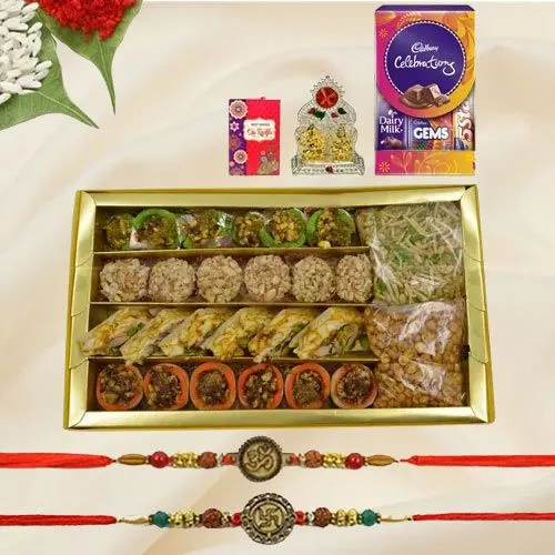 Auspicious Rakhi  N  Sweetness beckons