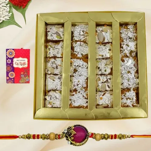 Sweetness Rave with Fancy Rakhi