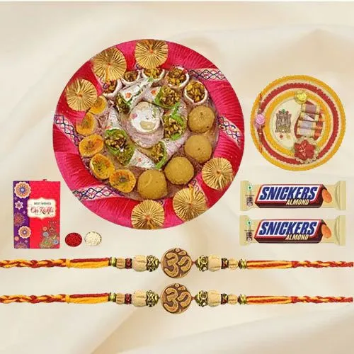 Auspicious Rakhi n Sweets Tradition