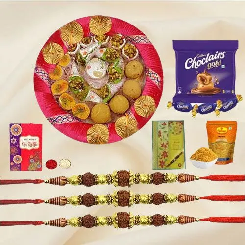 Rudrakhsha Rakhi n Sweets Fame