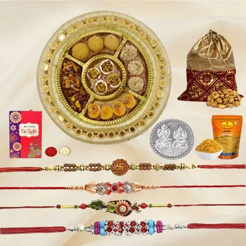 Fancy Rakhi n Sweetness Galore