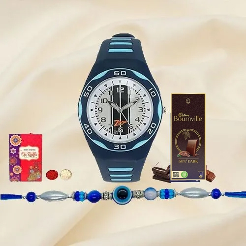 Winsome Combination of Rakhi N Watch