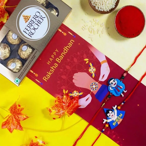 Adventurous Rakhi Fun Gift Set