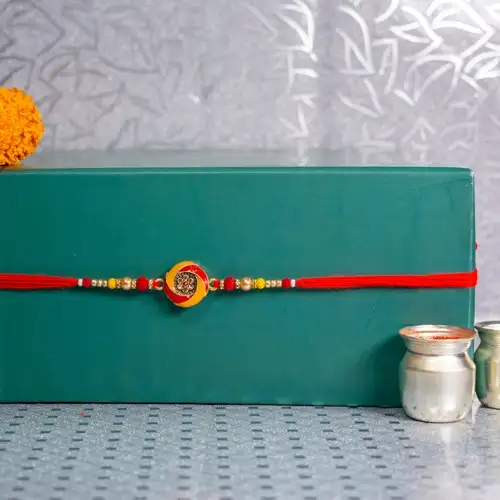 Beautiful Kundan Rakhi