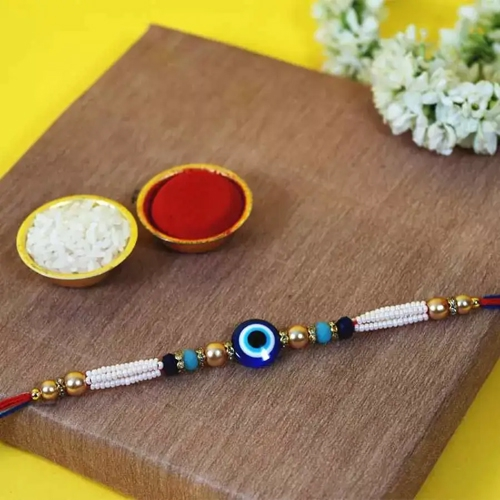 Spectacular Evil Eye Rakhi for Bhai