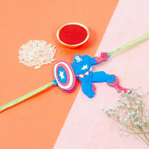 Astonishing Captain America Rakhi