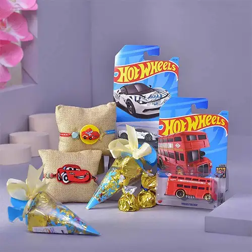 Outstanding Trio Rakhi Hamper