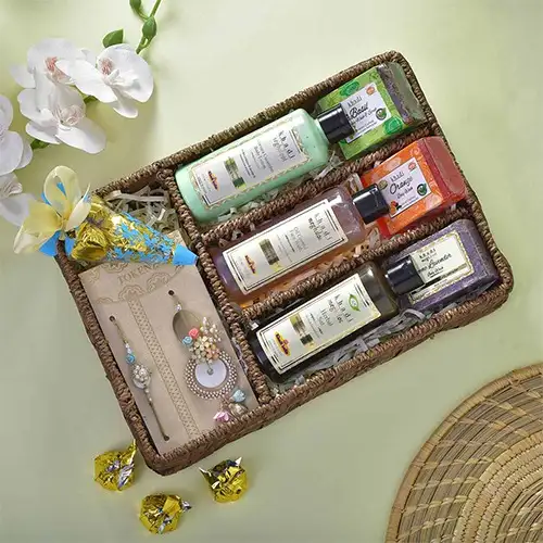 Ravishing Bhaiya Bhabhi Khadi Spa Hamper