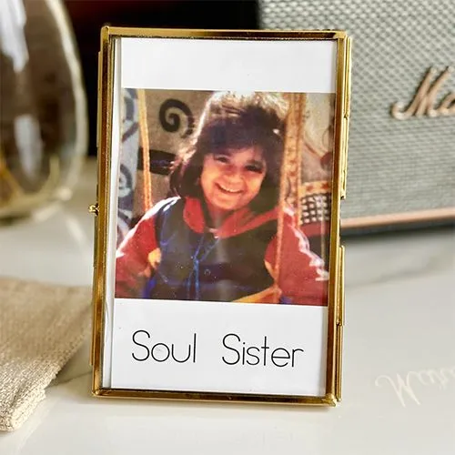 Premium Personalized Metal Frame Gift