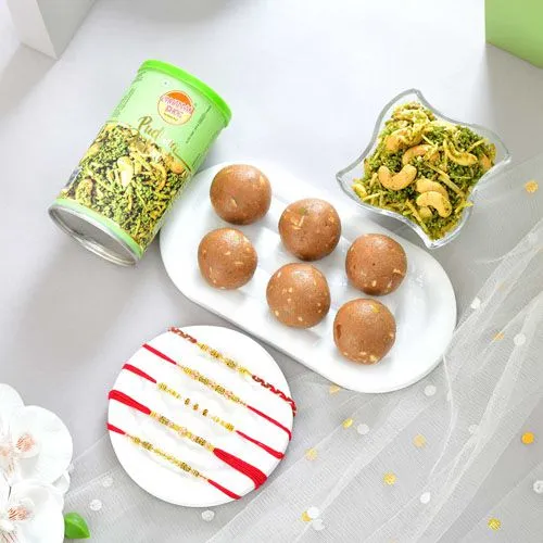 Traditional Rakhi Goodies Pack