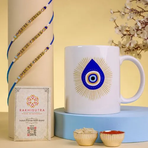 Stylish Rakhi  N  Mug Combo