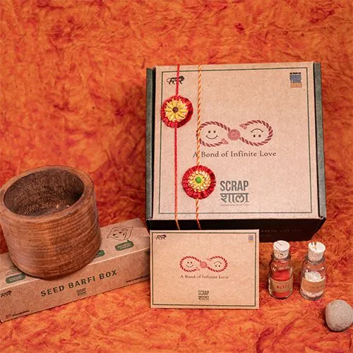 Graceful Plantable Rakhi Celebration Kit