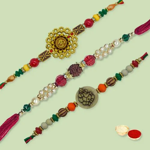 Breathtaking Ethnic Rakhi Thread with Love