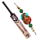A bat for cricket admiring brothers with free Rakhi A bat for cricket admiring brothers with free Rakhi