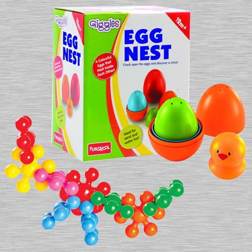Funskool-Giggles Nesting Eggs 