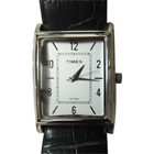 Fashionable Silver Coloured Rectangular Dialed Gents Watch Manufactured by Timex Fashionable Silver Coloured Rectangular Dialed Gents Watch Manufactured by Timex