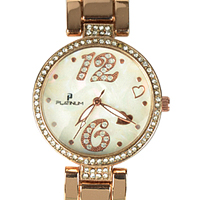 An Alluring Ladies Watch decked with American Diamonds An Alluring Ladies Watch decked with American Diamonds